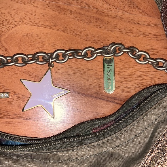 LeSportSac Purse with Charm Chain Detail - Picture 3 of 9